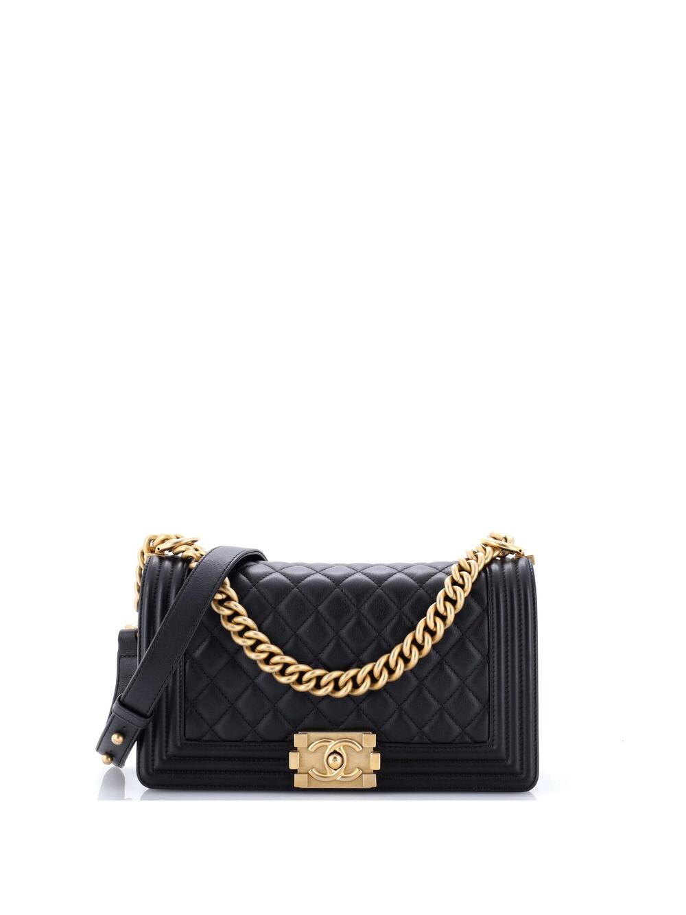 Chanel Boy Flap Bag Quilted Calfskin #371151C46B